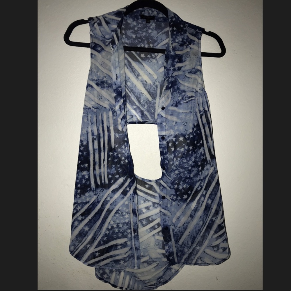 Blue Bathing Suit Coverup